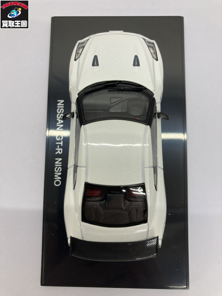 エブロ 日産GTR R35 ニスモ ホワイト 1/43