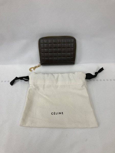 CELINE/コンパクトジップコインケース