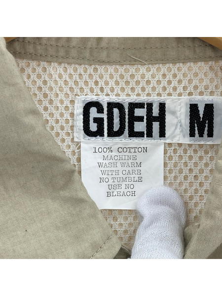 GOODENOUGH 90s ベンチレーションシャツ M ベージュ