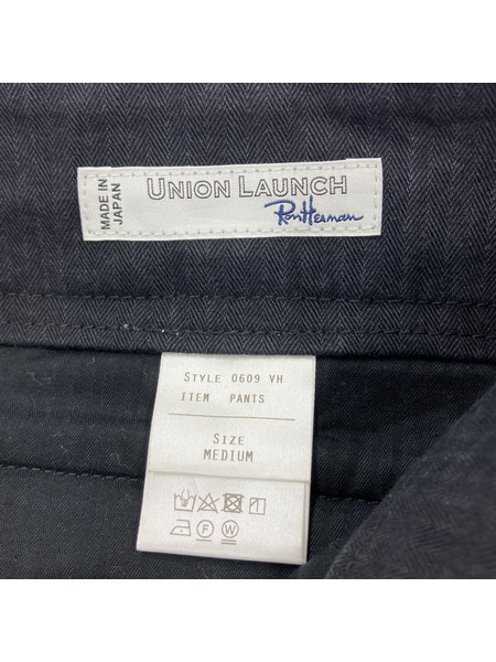 Ron Herman×UNION LAUNCH カーゴパンツ M ブラック 3620600103[値下]