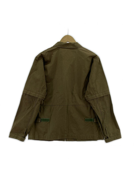 UNDERCOVER 00SS SK務PT期 2WAYカンフーチャイナジャケット オリーブ