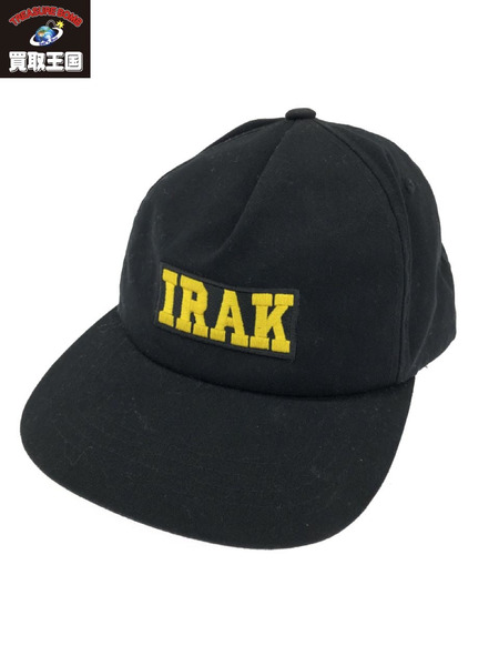 IRAK キャップ 黒[値下]