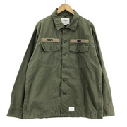 WTAPS 201BRDT-SHM02 ミリタリーシャツ