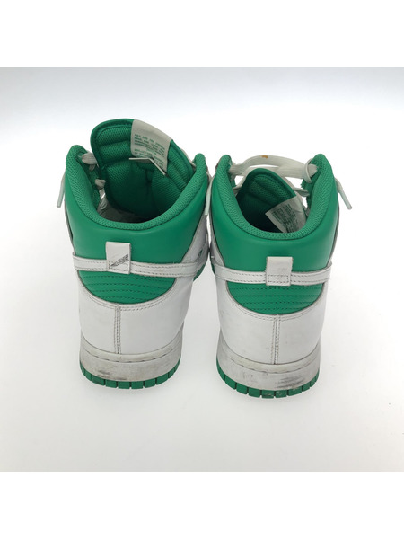 NIKE DUNK HIGH Green White size27.5 DV0829-300[値下]