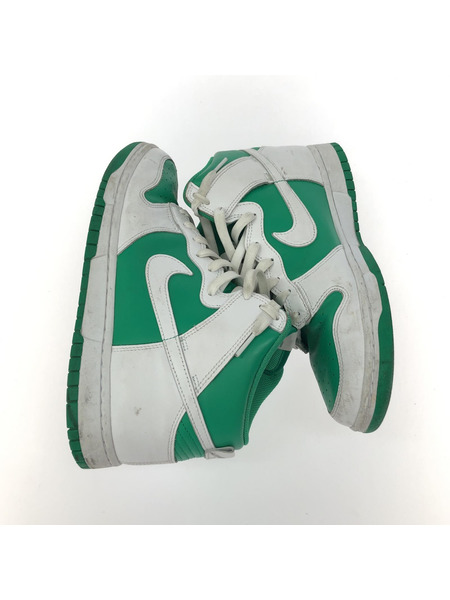 NIKE DUNK HIGH Green White size27.5 DV0829-300[値下]