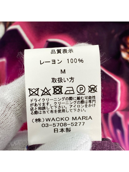 WACKO MARIA 半袖シャツ CHAINSAW HOOKERS/アロハ/総柄/M