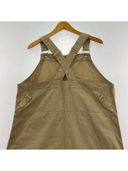 gomme ノースリーブワンピース ジャンパースカート BEG[値下]