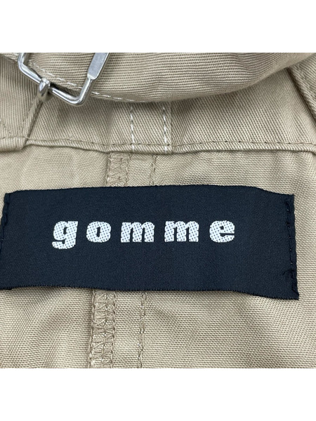 gomme ノースリーブワンピース ジャンパースカート BEG[値下]