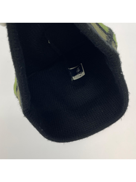 STUSSY ニットキャップ 90s ブラック