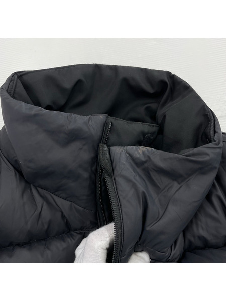 Si TAION リバーシブルダウンジャケット 黒 (3)