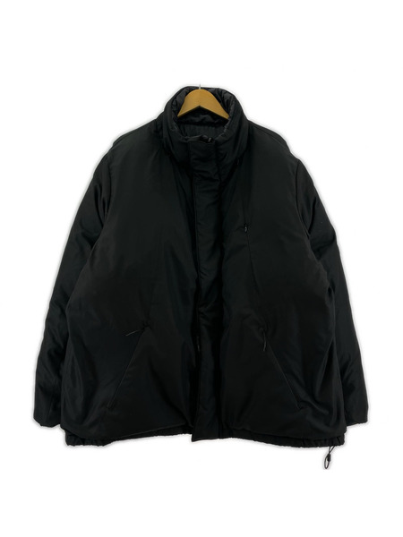 Si TAION リバーシブルダウンジャケット 黒 (3)