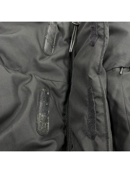 Si TAION リバーシブルダウンジャケット 黒 (3)