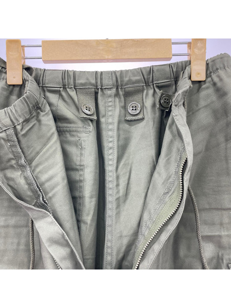 HYKE パンツ N/C TYPE M-51 SHELL PANTS 緑 (L)