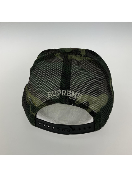 Supreme Black Cat Mesh Back 5-Panel Camo