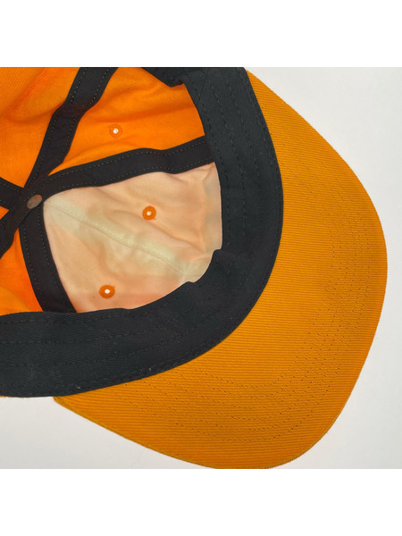 Supreme キャップ FUCK YOU 6パネル オレンジ