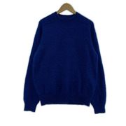 BATONER 22AW PURE MOHAIR CREW NECK モヘヤニット 2 ブルー BN-22FM-063