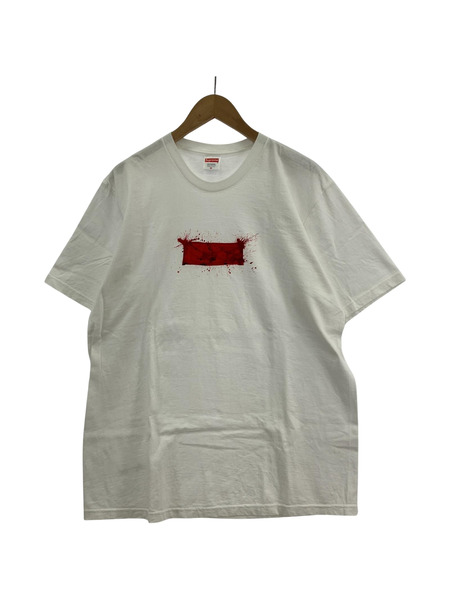 Supreme 2022SS PALPH STEADMAN BOX TEE SIZE:M WHITE