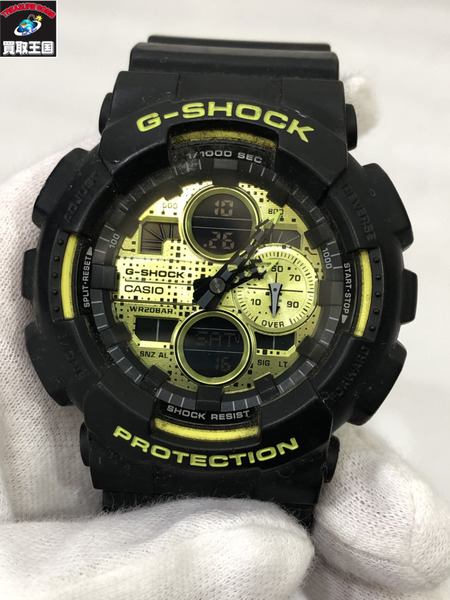 G-SHOCK クォーツ腕時計　GA-140DC　黒