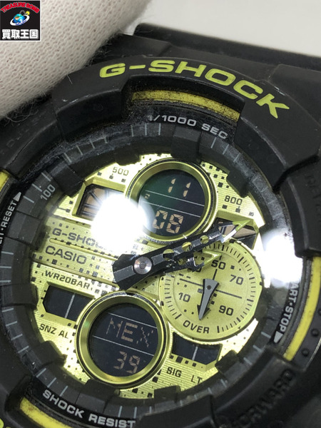 G-SHOCK クォーツ腕時計　GA-140DC　黒