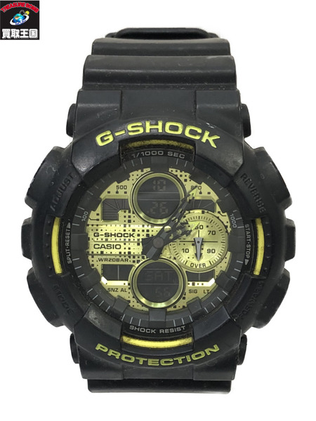 G-SHOCK クォーツ腕時計　GA-140DC　黒