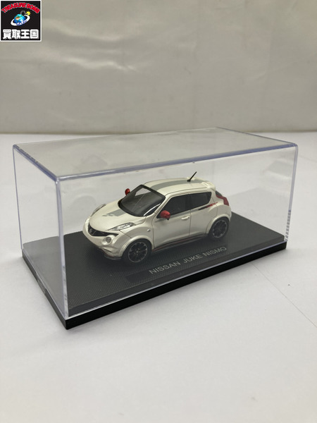 エブロ 日産 ジュークニスモ ホワイト 1/43