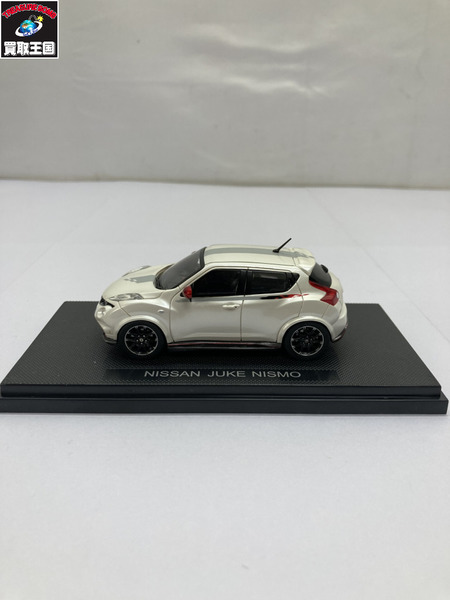 エブロ 日産 ジュークニスモ ホワイト 1/43