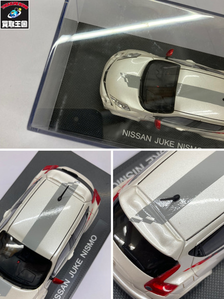 エブロ 日産 ジュークニスモ ホワイト 1/43