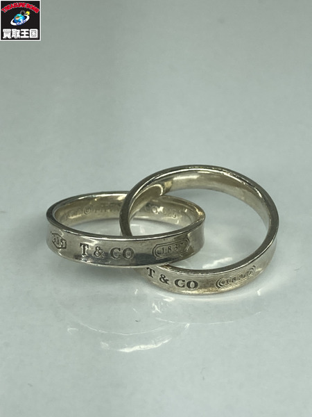 アクセサリー Tiffany＆Co./インターロッキング/リング/1837/925/7号