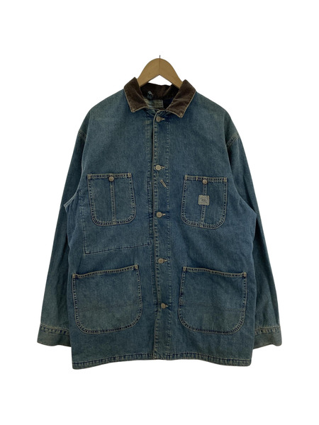 RRL 90s USA製 デニム カバーオール (S)