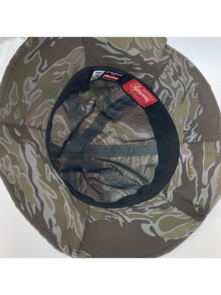 Supreme ハット 22FW Tiger Camo Reflective Hat
