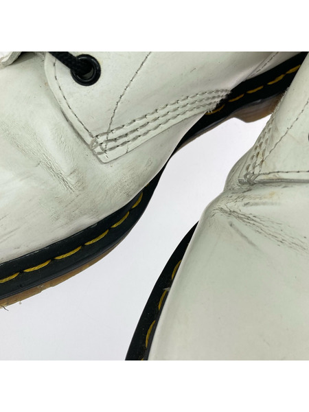 Dr.Martens ブーツ 8ホール レースアップブーツ 白 UK7