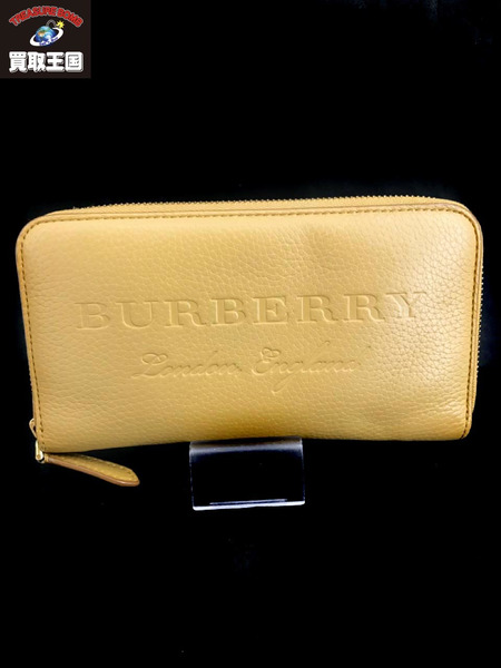 BURBERRY london england レザー長財布[値下]｜商品番号