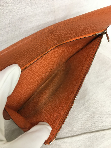 HERMES ドゴンロング　オレンジ[値下]