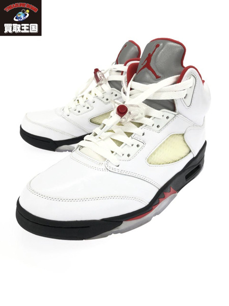 NIKE AIR JORDAN 5 Fire Red 28.5cm DA1911-102