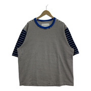 CAMIEL FORTGENS 半袖Tシャツ・カットソー ボーダーSSTEE S