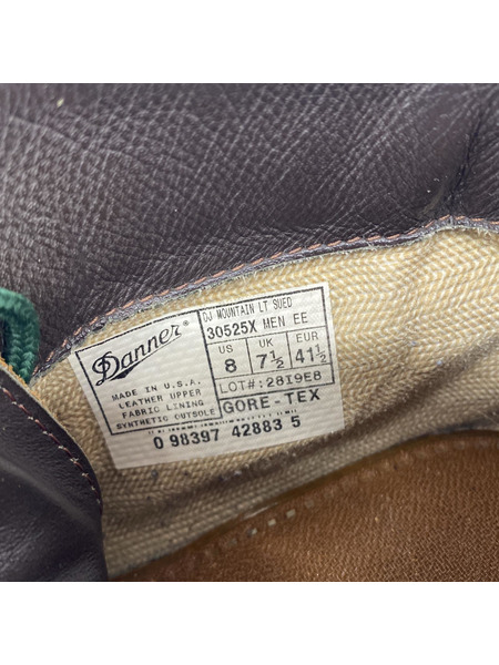 Danner ブーツ マウンテンライト 30525X US8 約26cm ブラウン