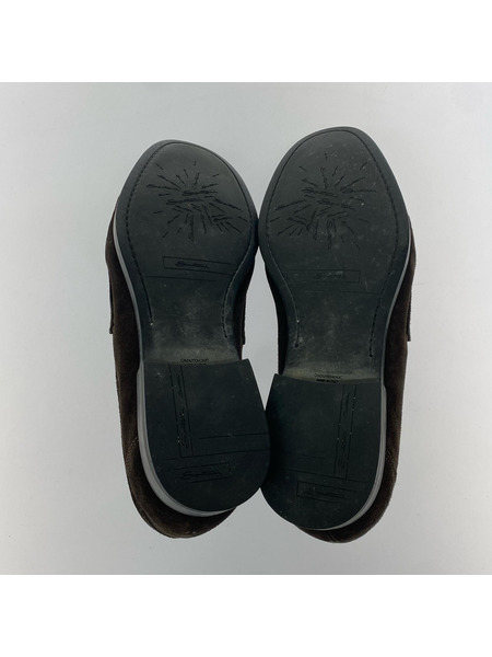 SANTONI シューズ スウェードローファー（8）