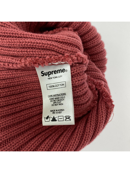 Supreme ニットキャップ 22SS Overdyed Beanie Coral