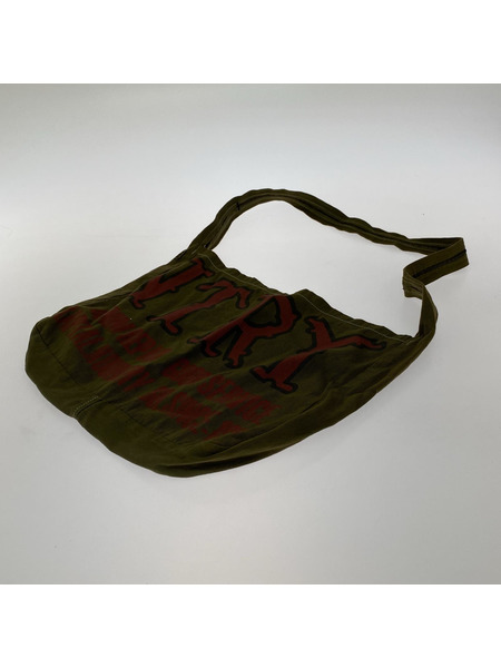 KAPITAL KOUNTRY メッシュ ニュースペーパーバッグ オリーブ