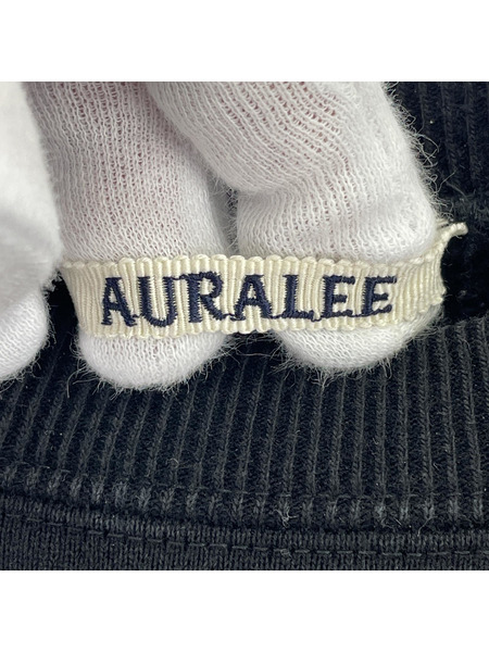 AURALEE スウェット・トレーナー SMOOTH SOFT SWEAT P/O ブラック A23AP02TU