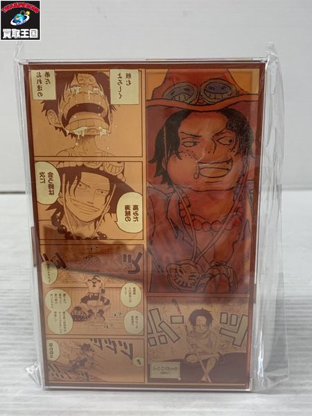 メーカー ワンピース アクリルブロック HEROES エース BE1[値下]