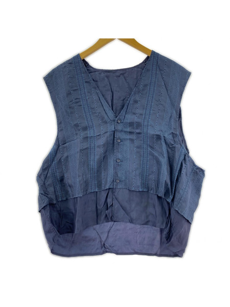 URU VEST 24SCU04 紺 (2)