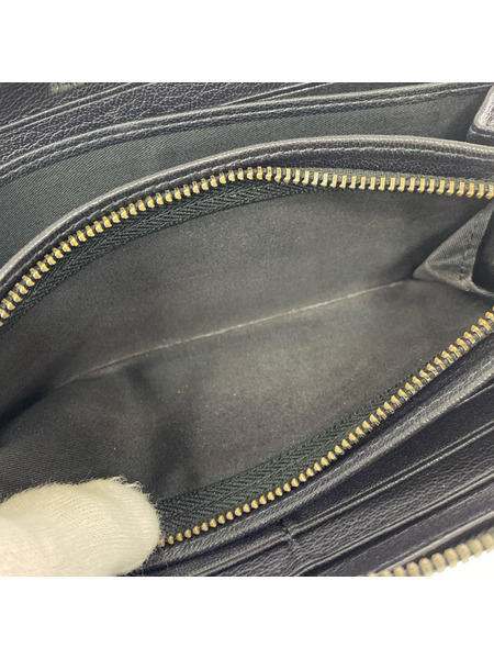 DIESEL 長財布 レザー 黒