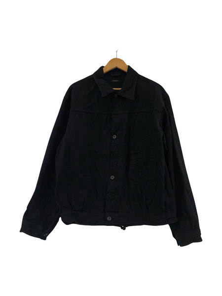 COMOLI 24SS DENIM JACKET デニムジャケット 3 黒 Z01-01001[値下]