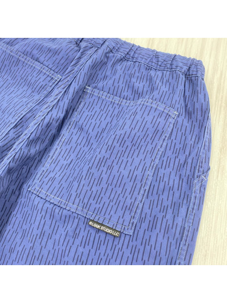 パンツ LQQK STUDIO JAM PANT NAVY RAIN CAMO