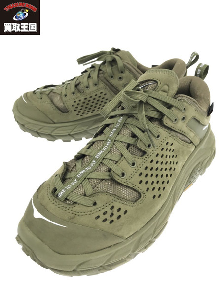 HOKA ONE ONE TOR ULTRA LOW WP JP スニーカー 26.5 Burnt Olive[値下]