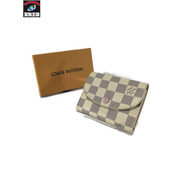 Lv コンパクトウォレット N64022 ダミエアズール ポルトフォイユ・ヴィクトリーヌ