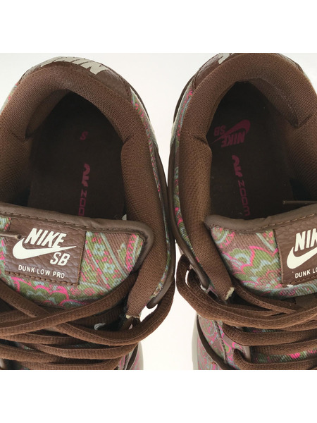 NIKE SB DUNK LOW PRO PRM BROWN PAISLEY 27cm