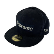 Supreme×NEW ERA GORE-TEX 6パネルキャップ 紺