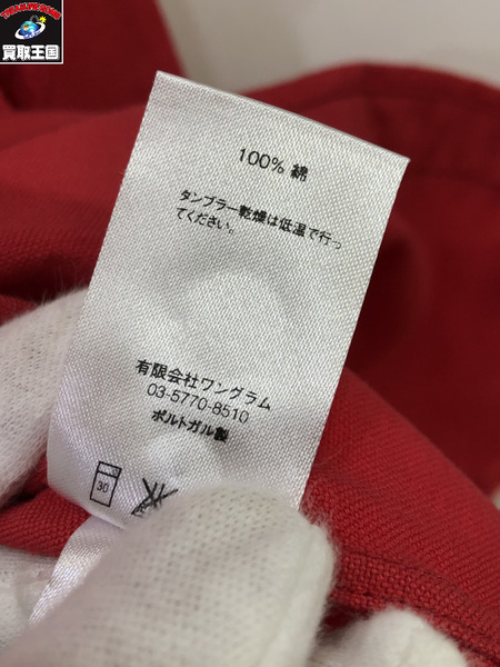 Supreme ボタンダウンシャツ/RED/S/赤/シュプリーム